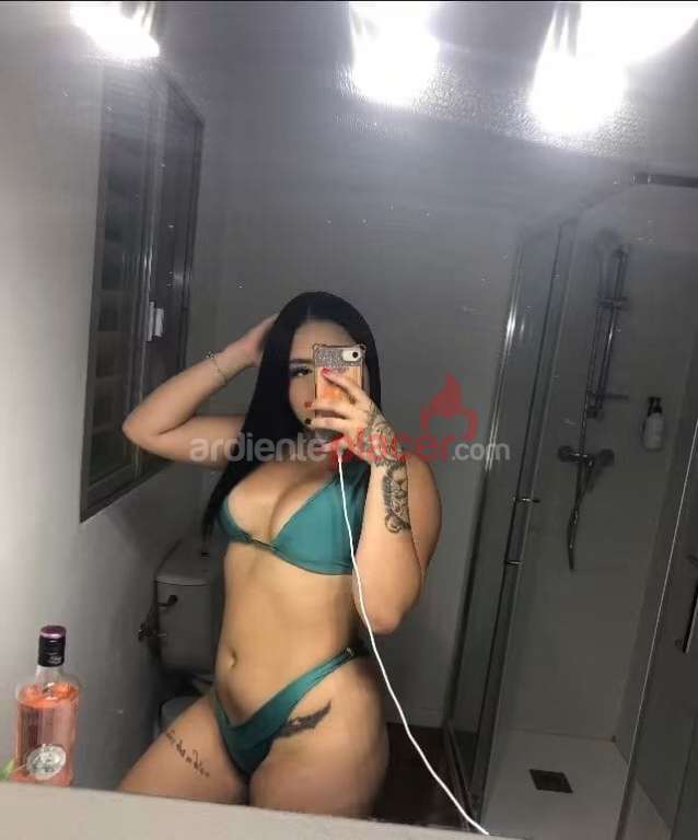hermosa mulata exótica latina.