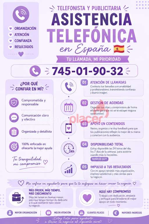 Publicista y telefonista