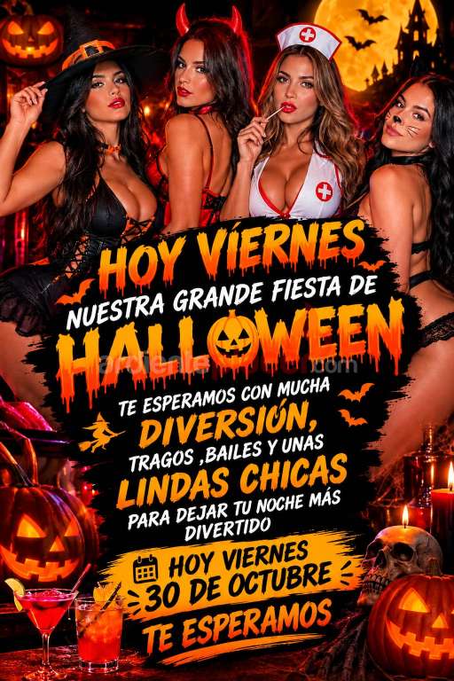 VEN Y DISFRUTA...GRAN FIESTA DE HALLOWEEN